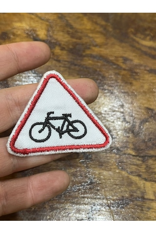 Bisikletli Arma Dikiş Aplike Ütü İle Yapışan 5x4 Cm