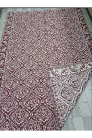 Savan Dokuma Halı Örtüsü 4m² 170 240 Kale Bordo4 Bordo