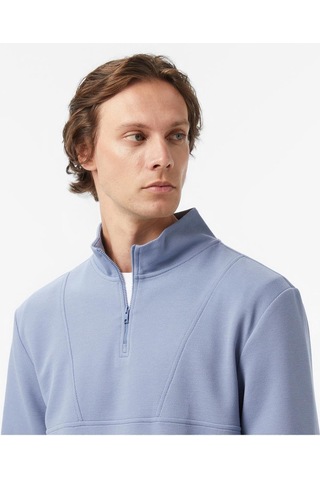 Nautica Erkek Mavi Classic Fit Sweatshirt-11463 4tm-mavi