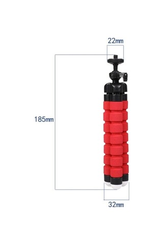 Thentech Sünger Kaplamalı Mini Ahtapot Bacaklı Tripod