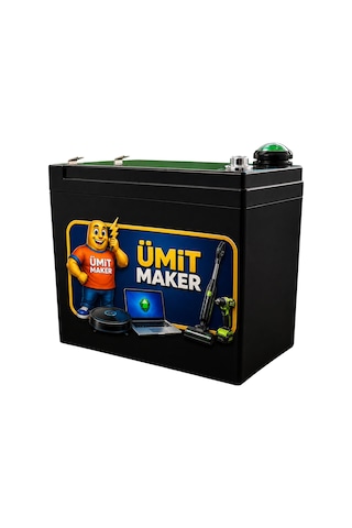 12.8v 12ah Lifepo4 Extra Özellikli Taşınabilir Güç İstasyonu + Şarj Aleti İçindedir