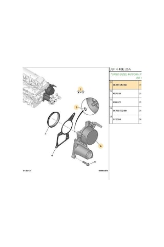Boxer Jumper3 Vakum Pompası Pierburg Euro 5 704230020-9678125380-bk2q2a451fa