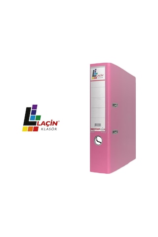 Laçin Klasör Pembe Geniş Laçin Klasör Pembe Geniş
