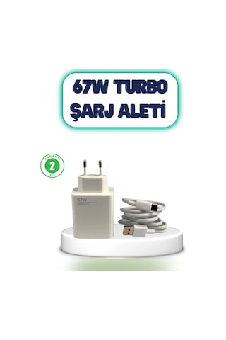 Buğz 67 Watt Hızlı Şarj Aleti Poco F2 F3 F4 Uyumlu