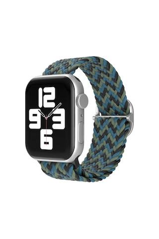 Mey Najmaddin Watch 38mm Star Kordon - Zigzag Mavi-yeşil Najmaddin