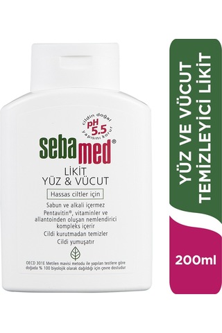 Sebamed Likit Yüz & Vücut Temizleyici 5 x 200 ML