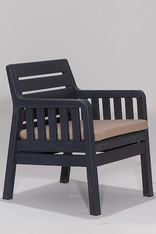 Silva Minderli 2+1+1+s Antrasit Balkon&bahçe&teras Takımı Antasit