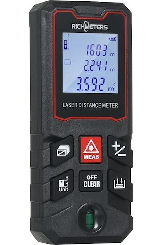 Pazly Taşınabilir Mesafe Ölçer - Hızlı Alan Hesaplama İç Mekan Tasarımcıları & İnşaatçılar İçin