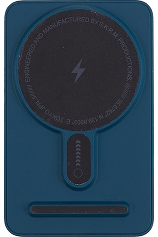 Magsafe Powerbank Skinarma Spunk Wireless Şarj Ve Pd Hızlı Şarj Özellikli 15w 5000mah Mavi