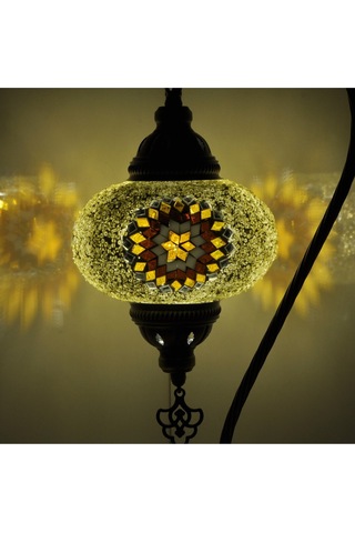 Otantik Mozaik Lamba Masaüstü Lamba Gece Lambası Abajur Osmanlı Dekoratif Masa Lamba Amber
