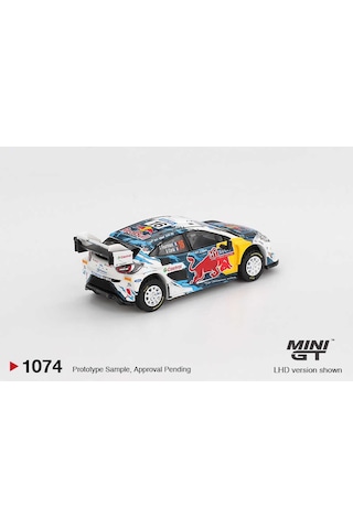 Mini Gt 1/64 Ford Puma Rally1 16 M-sport Ford Wrt 2024 Rally Finland 3rd Place 1074