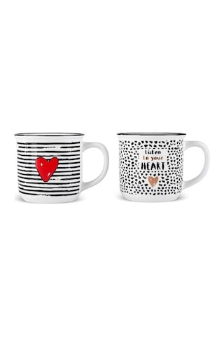 Karaca Love 2'li Kupa 330 Ml