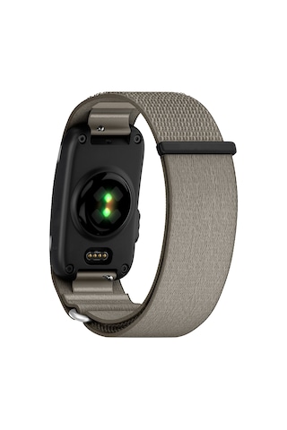 Caseonn Garmin Cırqa Akıllı Bileklik Kordon Elite Kumaş Kayış Açık Haki