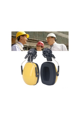 Shineyee Pvc Ve Sponge Konstrüksiyon Güvenlik Kaskı Ek Parçası - Gürültü Engelleme Ve İşitme Koruma Kulaklıkları