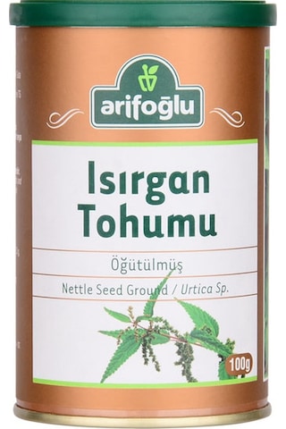 Arifoğlu Öğütülmüş Isırgan Tohumu Teneke 100 G