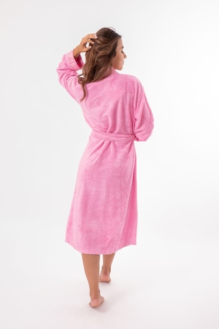 Bambu Kimono Kadın Bornoz Pembe