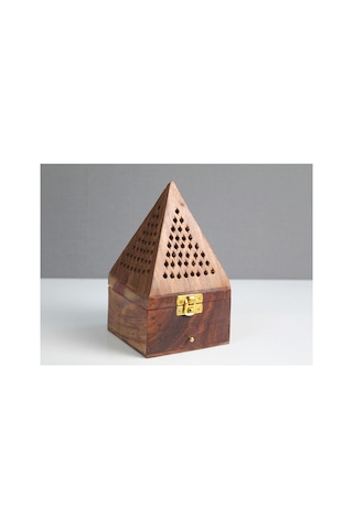 10 Adet Ahşap Kule Tütsülük Ahşap Tasarım, Dekoratif İç Mekan Kullanımı, Tütsü Tutucu Ve Incense Holder