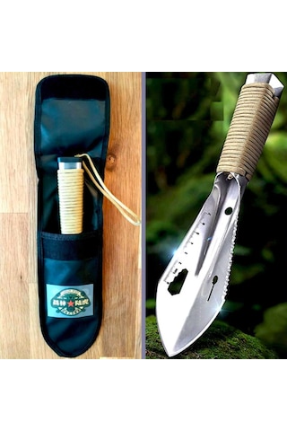 Omeniv Mala Kürek Mızrak Cetvel Testere Zıpkın Outdoor Bahçe