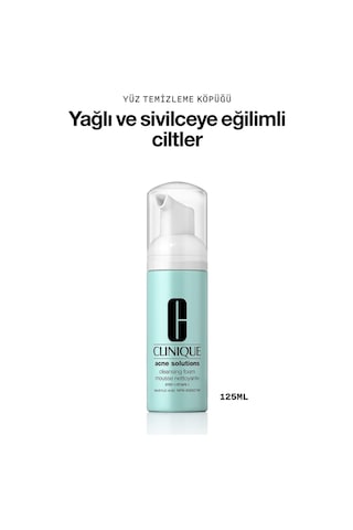 Clinique Anti Blemish Solutions Cleansing Foam Sivilce Karşıtı Temizleyici Köpük 125 ML