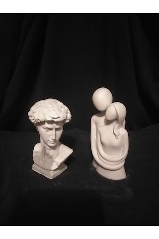 Bernami Biblo Pinterest David Büst Ve Sarılan Çift Açık Gri Renk
