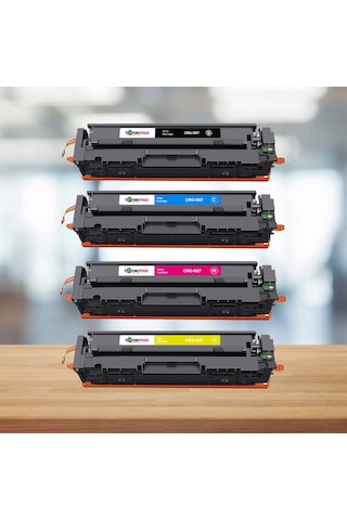 Canon Crg-067 Uyumlu Toner Takım - Çipli / Lbp-631cw - Lbp-633cdw - Mf-651cw - Mf-655cdw - Mf-655cx - Mf-657cdw