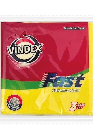 Vindex Temizlik Bezi 3'lü