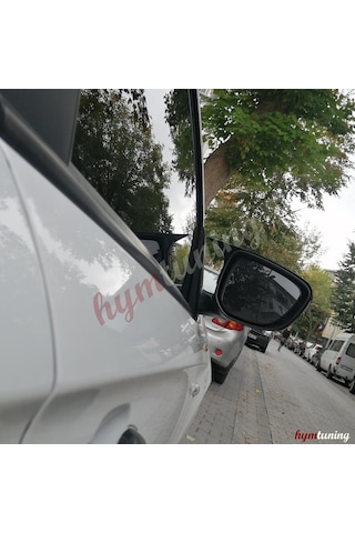Peugoet 301 Yarasa Ayna Kapağı - Parlak Siyah Abs Plastik
