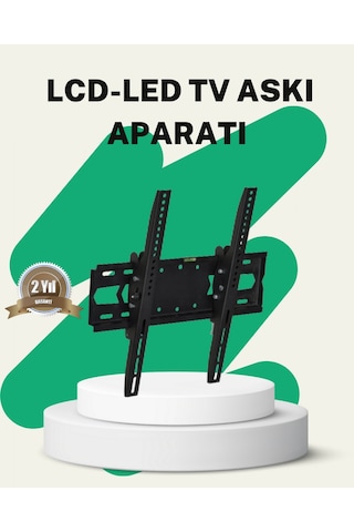 Nrzsnt 32 İnç Tv Duvar Askı Braketi Stabil Güvenli Montaj Çelik Gövde