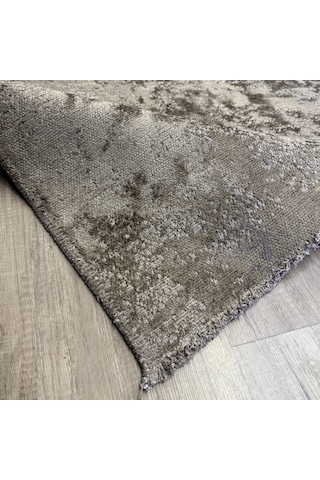 Hoom Rugs Arkaik Plz 10 Kahve Etnik Renkli Vintage Makine Halısı