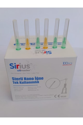 Unimaster 34 G 4 Mm Mezoterapi İğnesi 100 Adet