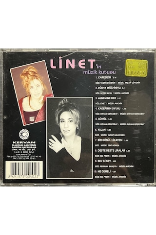 Plak Değildir Cd Dir Cd Linet - Linet'in Müzik Kutusu Sarı Band