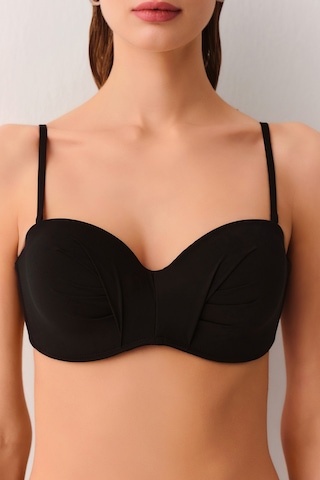 Suwen Diana Straplez Bikini Üst Sbn25565012 Siyah
