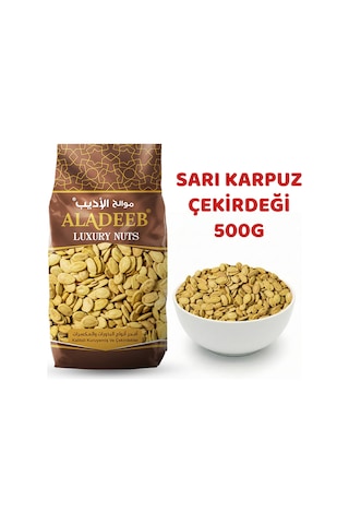 Aladeeb Sarı Karpuz Çekirdeği Kavrulmuş 500 G