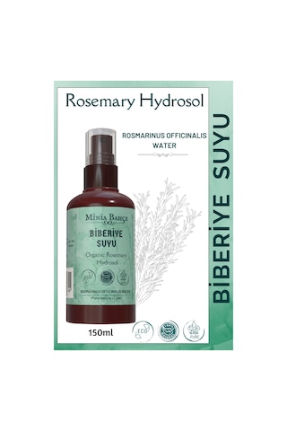 Minia Bahçe Biberiye Suyu 150 ML