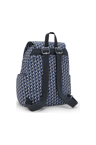 Kipling Kıplıng City Zip S Küçük Boy Sırt Çantası Desenli 3d K Blue Çok Renkli