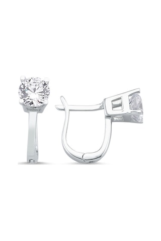 Sembol Gold Beyaz Altın Tektaş Set Takım T7887 Renkli