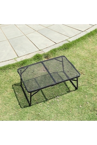 Bloomnest Pratik Katlanır Plaj Piknik Masa Ve Taşınabilir Renkli Portatif Masa, Izgara İçin Fileli Çok - Et Çok Renkli Çok Renkli