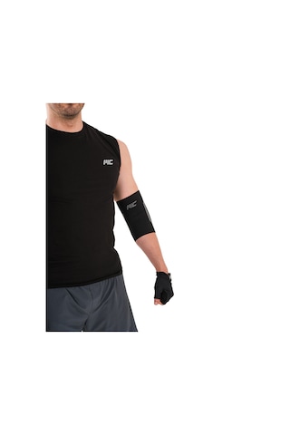 Musclecloth Elastik Spor Dirseklik Tekli Paket Siyah Siyah