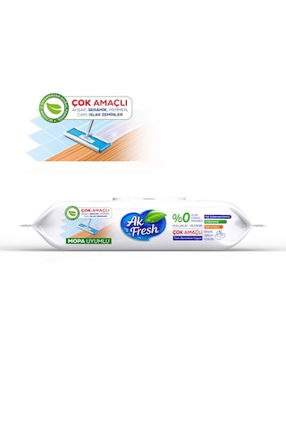 Ak Fresh Beyaz Sabunlu Mopa Uyumlu Yüzey Temizlik Havlusu 48 Yaprak