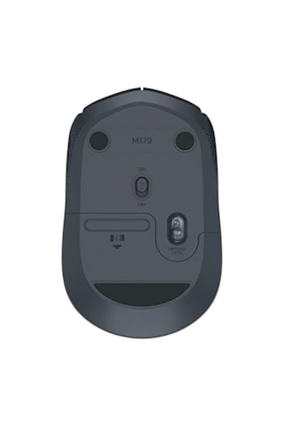 Logitech M171 Kablosuz Mouse, 2,4 Ghz, Usb Mini Alıcılı, 12 Aylık Pil Ömrü, Sağ Ve Sol Elle Kullanım M171