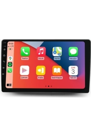 Aln Fiat Egea 2015-2022 4gb Ram 64gb Hafıza 8 Çekirdek Carplay Android Multimedya 9"