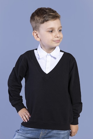 Toontoy Kids Toontoy Erkek Çocuk Okul Sweatshirt Lacivert