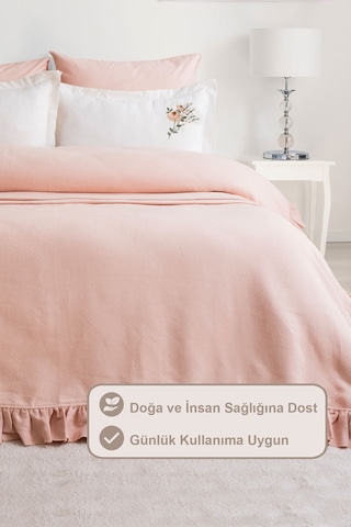 Elart Gardenya Pike Takımı Çft Kişilik Pudra