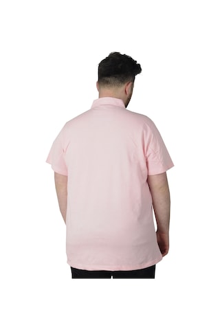 Mode Xl Büyük Beden T-Shirt Polo Mode Club 22330 Somon 001