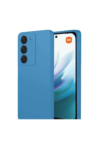 Xiaomi Redmi 15 4g Kılıf Biye Yumuşak Silikon Case Mavi