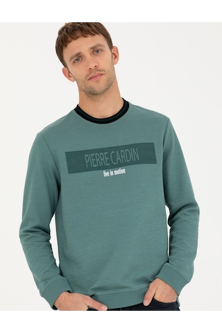 Pierre Cardin Erkek Yeşil Sweatshirt 50279532-vr054 Yeşil