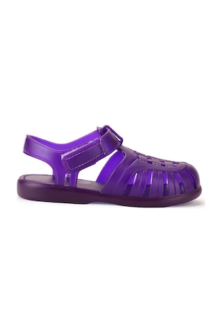 Kiko Kids Fina Günlük Deniz Havuz Plaj Kız Çocuk Sandalet Ayakkabı Mor