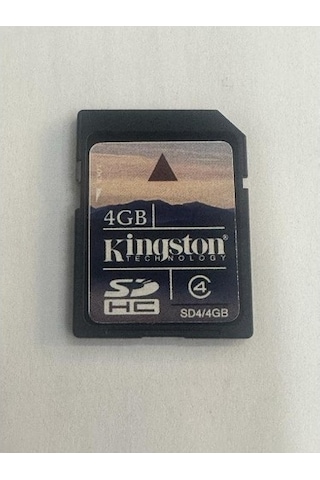 4 Gb Sd Kart 4 Gb Sd Hafıza Kartı