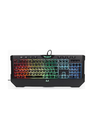 Rush Bomber RK811 RGB Aydınlatmalı Bileklikli Mekanik Hisli Gaming Oyuncu Klavye