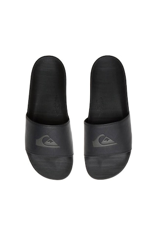 Quiksilver Rıvı Nubuck Slıde Erkek Terlik Aqyl101355 Anthracıte Siyah